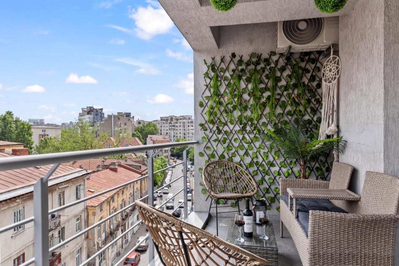 Cozy Special City Center - Old Town Apartment With Terrace Bukarest Exterior foto