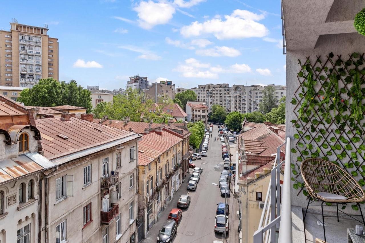 Cozy Special City Center - Old Town Apartment With Terrace Bukarest Exterior foto